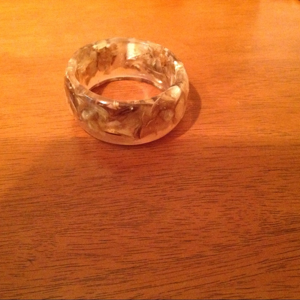 Lucite bangle